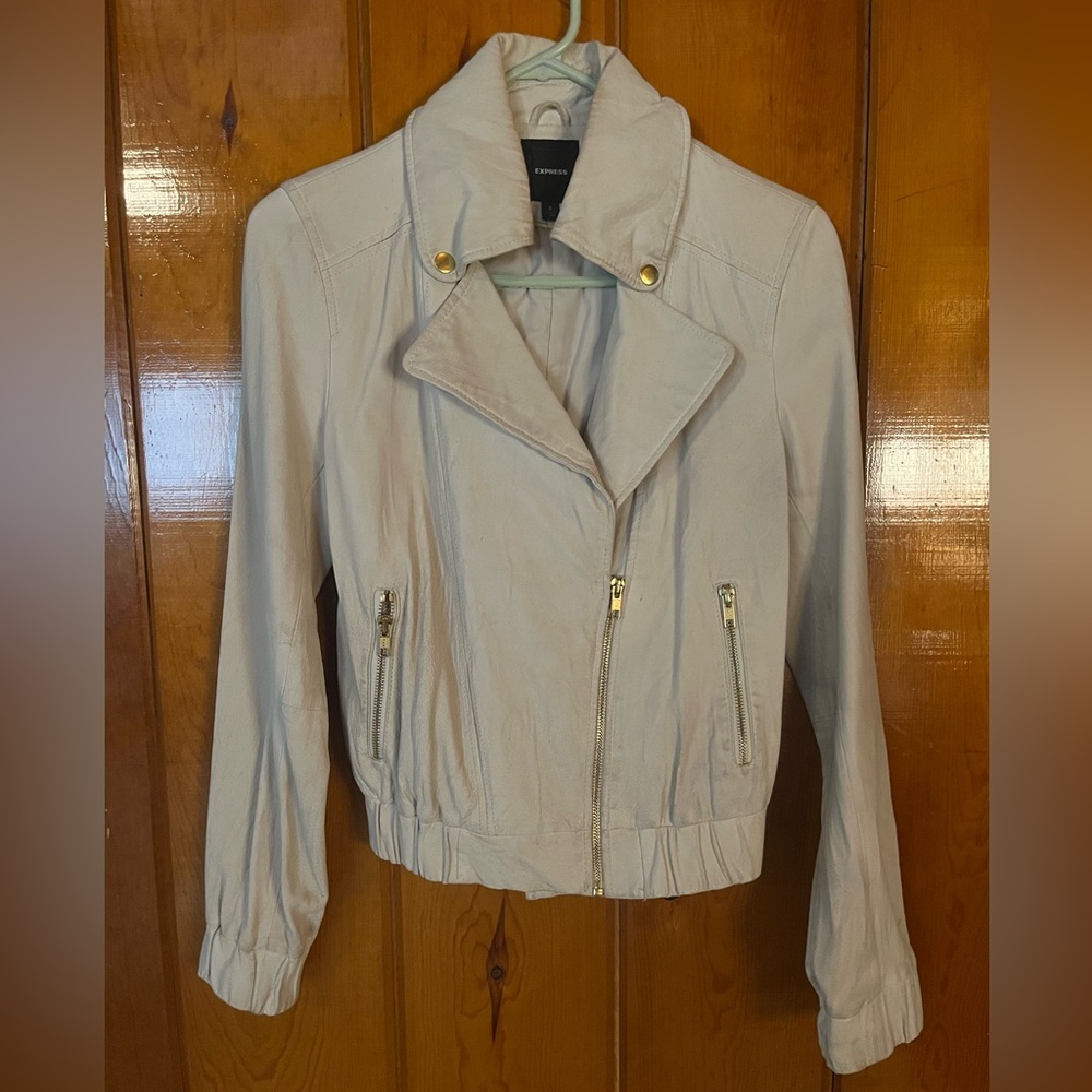 Express 100% Leather Jacket *Vintage*